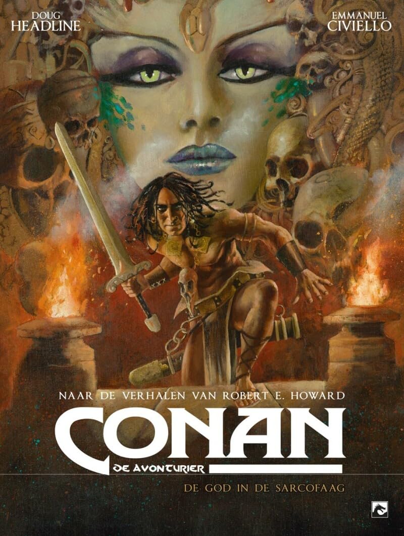 Conan de avonturier 5: De God in de sarcofaag Manga