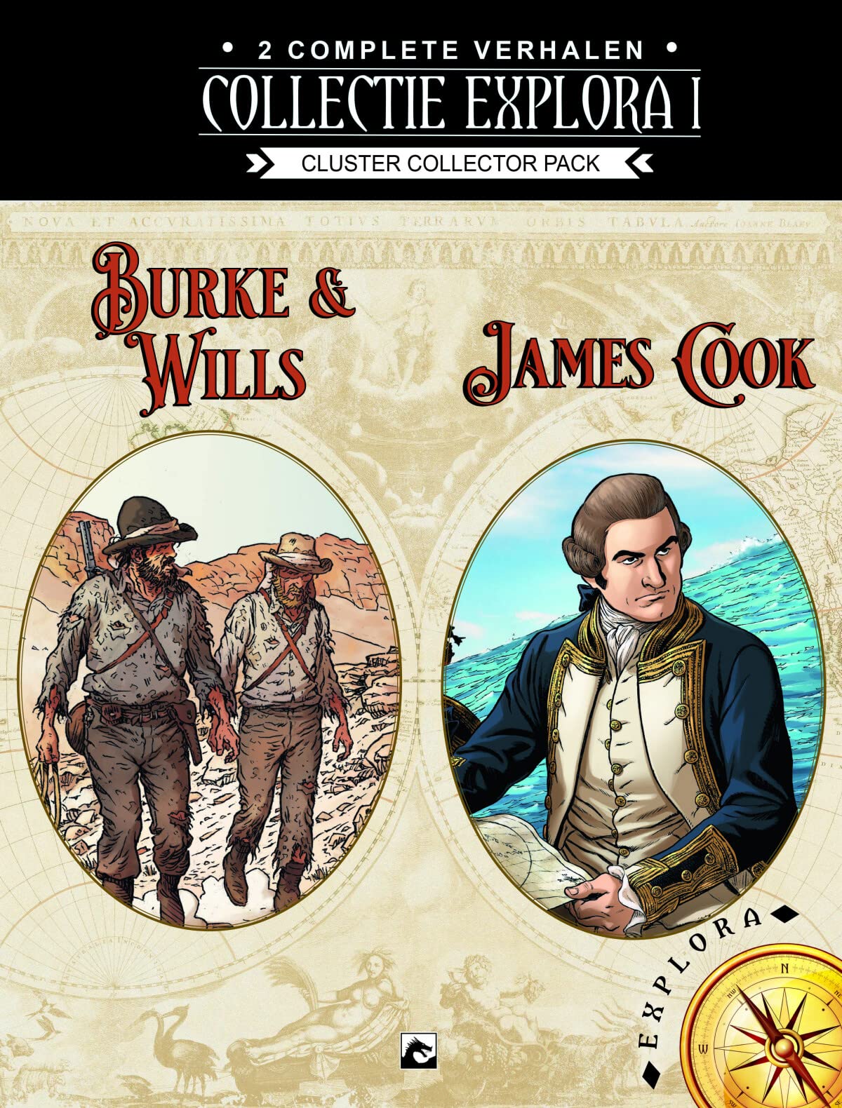 Explora CP 1: James Cook 1&2 + Burke&Wills: Collector Pack Manga