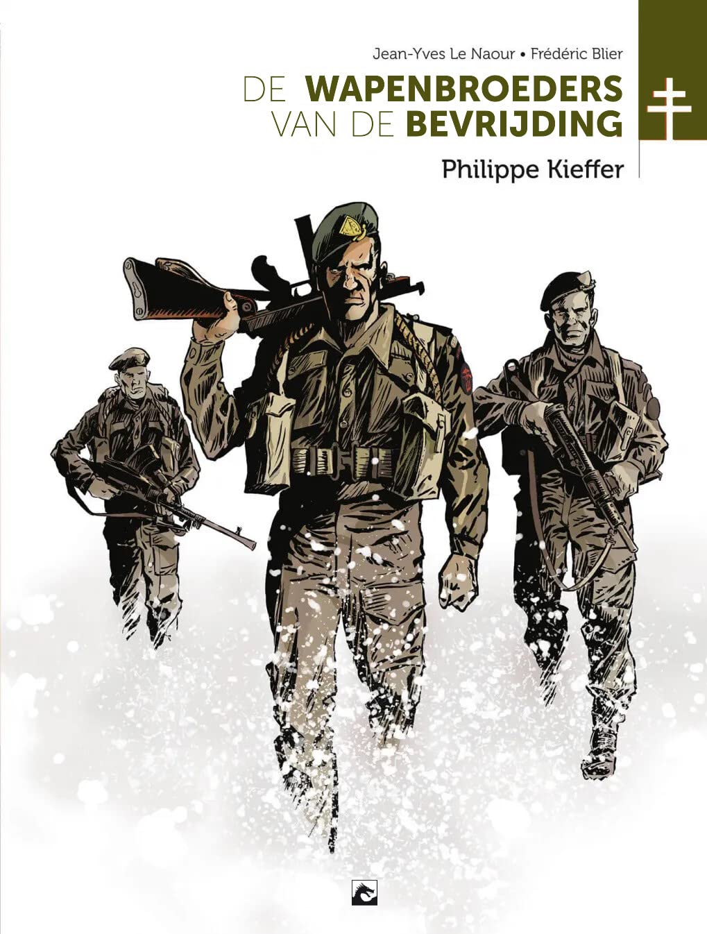 De wapenbroeders van de bevrijding 5: Philippe Kieffer Manga