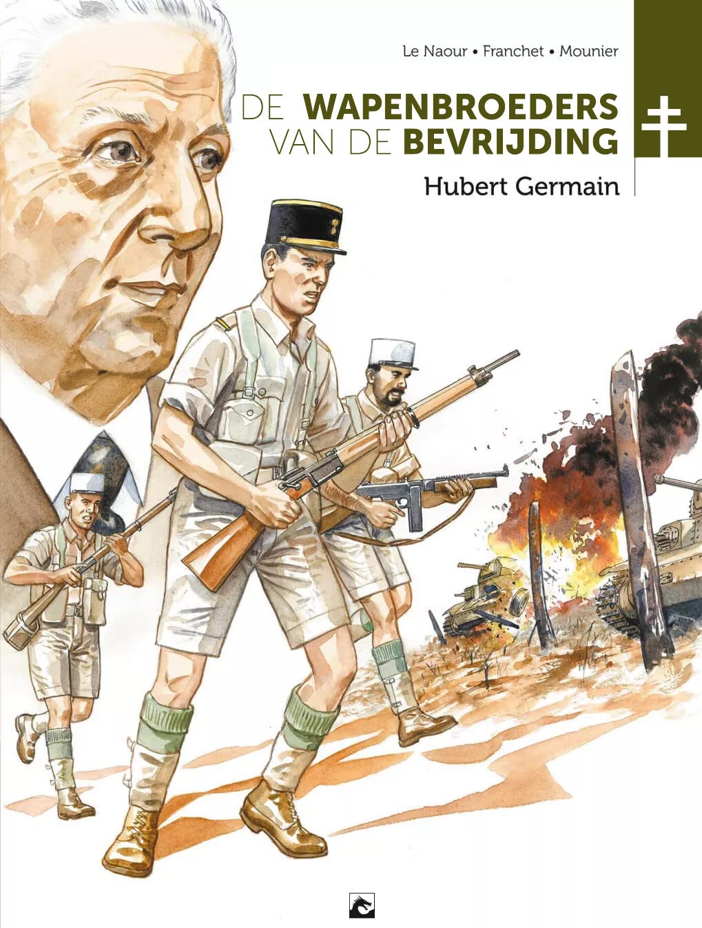 De wapenbroeders van de bevrijding 6: Hubert Germain Manga