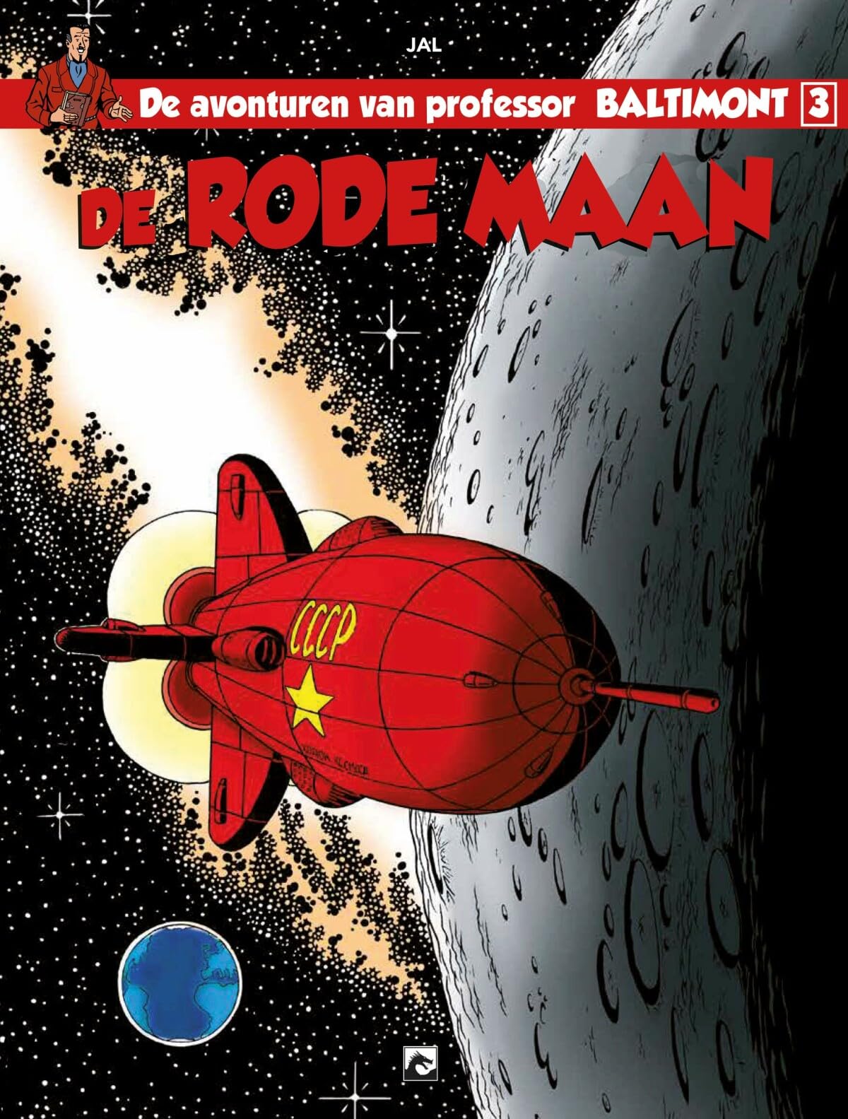 Avonturen van professor Baltimont 3: De rode maan Manga