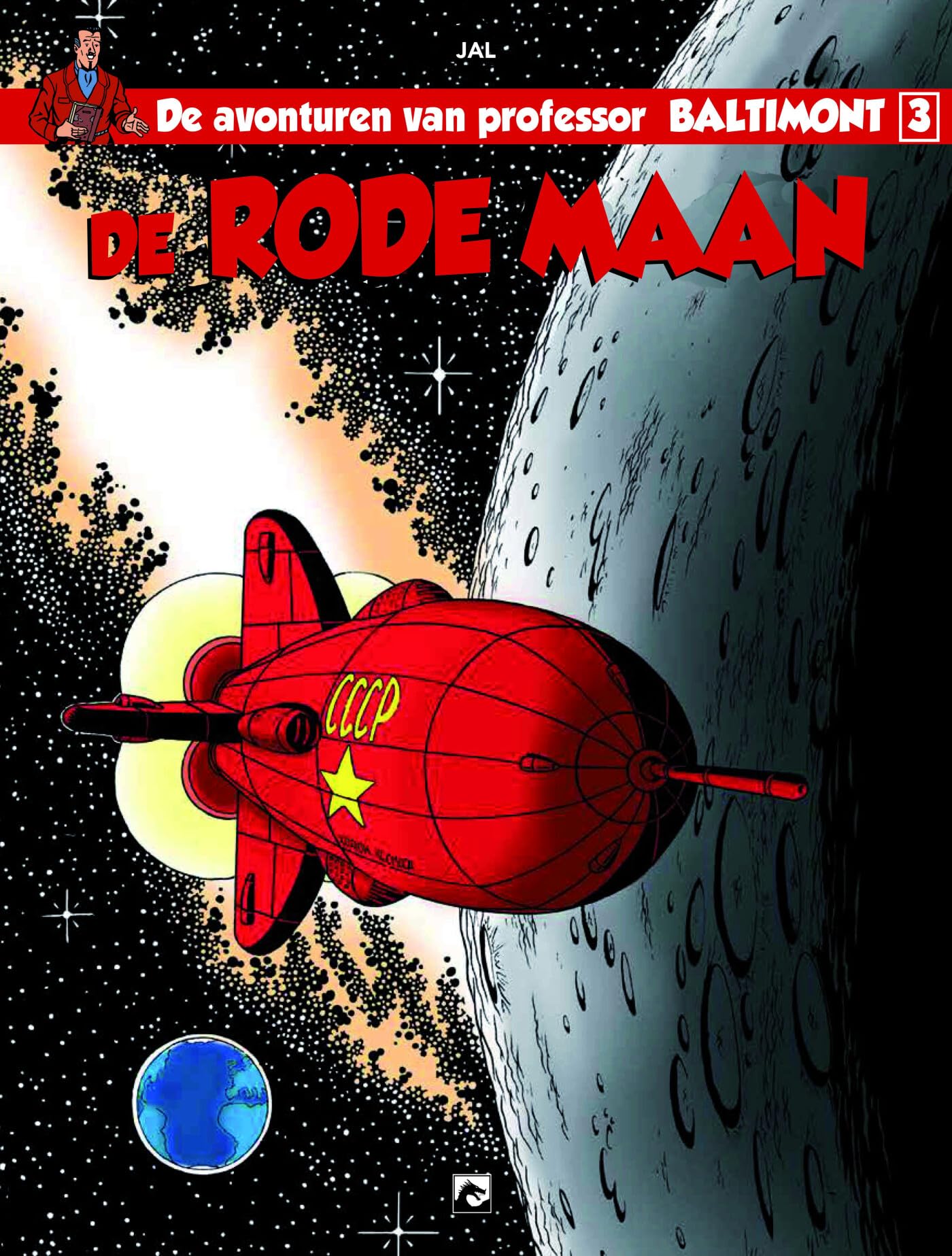 Avonturen van professor Baltimont 3: De rode maan Manga