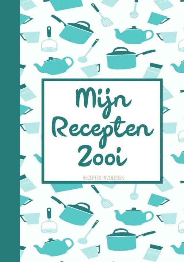 Kerstcadeau voor Vrouwen, Mannen, Vriendin, Vriend - Recepten Invulboek / Receptenboek - "Mijn Recepten Zooi": Receptenverzamelboek om al je Recepten in te Bewaren / Notitieboek om Zelf in te Vullen Leisure, Home & Garden
