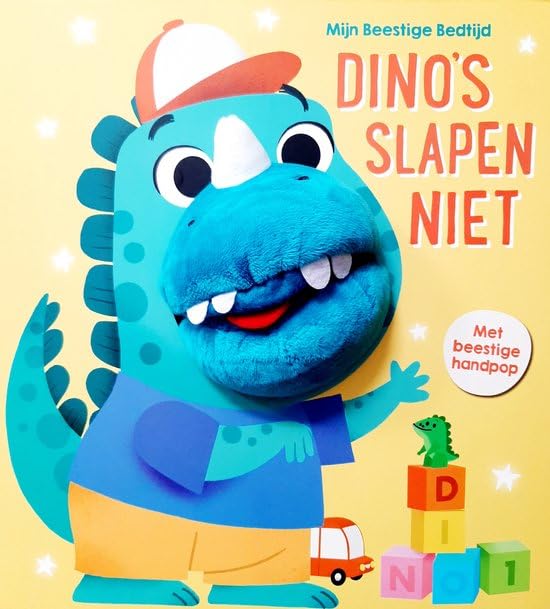 Mijn beestige bedtijd: Dino's slapen niet! book
