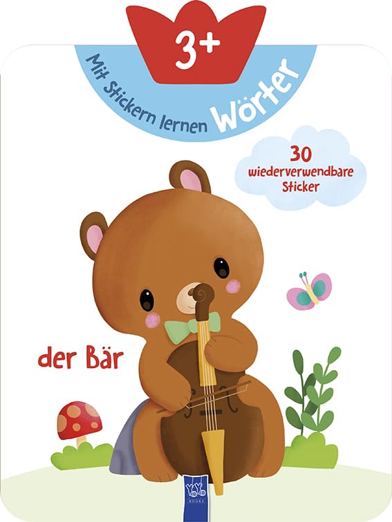 Product Image: Mit Stickern lernen 3+ (Wörter)