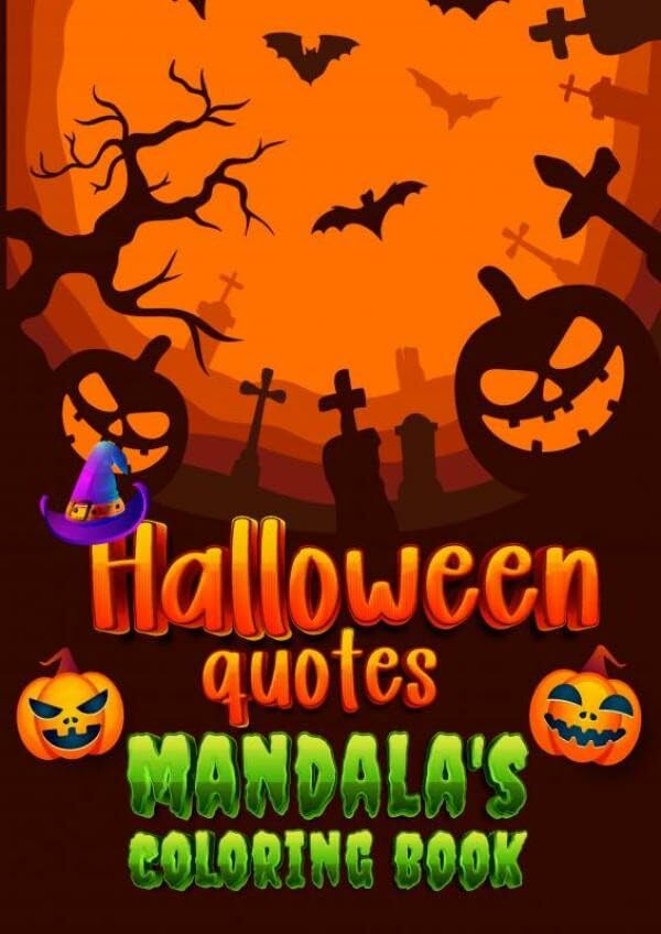 Halloween quotes: Spooky kleurboek Business, Finance & Career