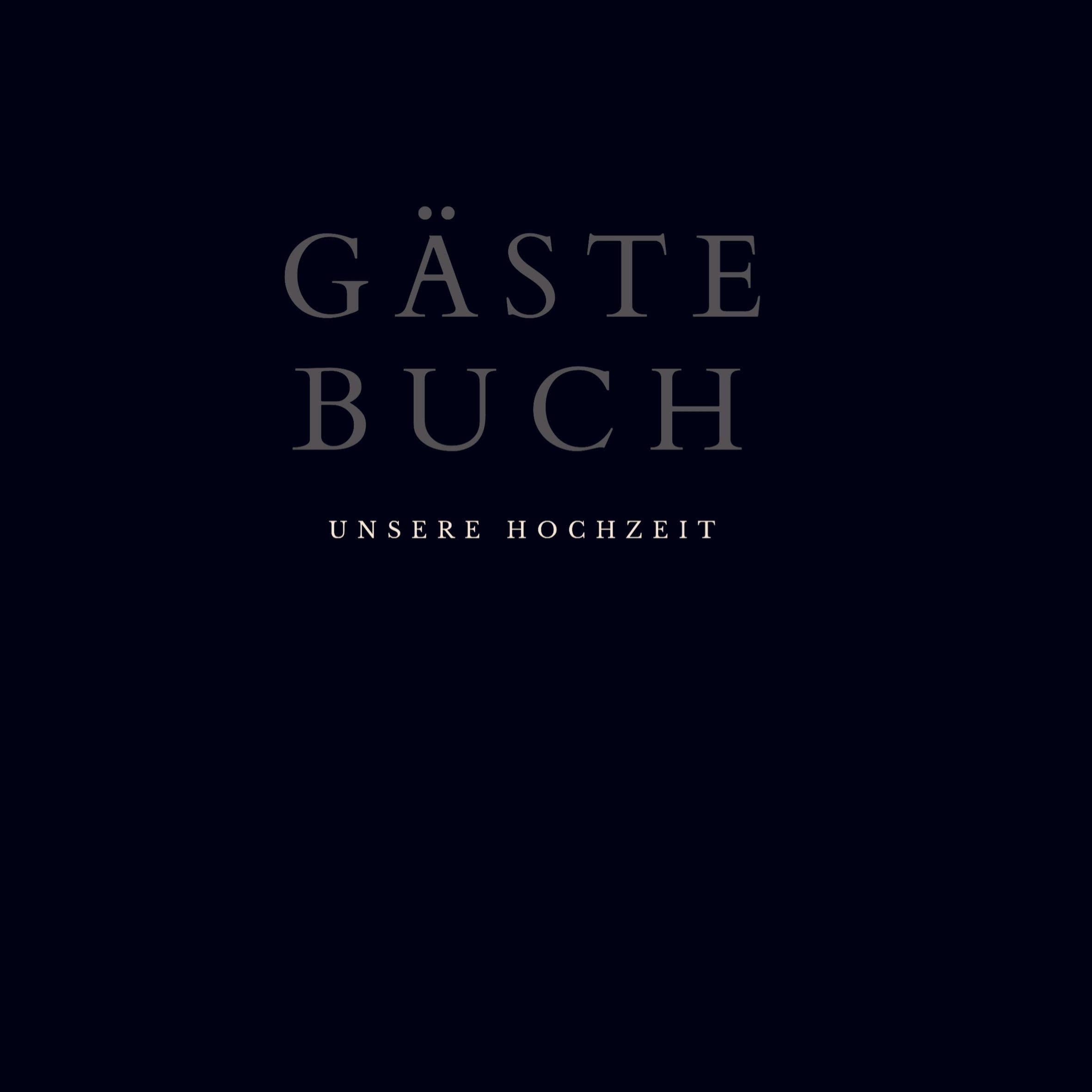 Gästebuch "Unsere Hochzeit"- Hochzeitsgästebuch BLACK Premium Hardcover 78 Seiten: "Toll, dass du mit uns feierst". Das besondere Gästebuch für Fotos, Erinnerungen & Glückwünsche. Art & Literature Books