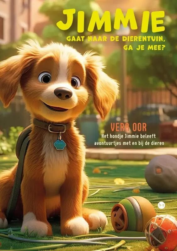 Jimmie gaat naar de dierentuin, ga je mee?: Het hondje Jimmie beleeft avontuurtjes met en bij de dieren. book