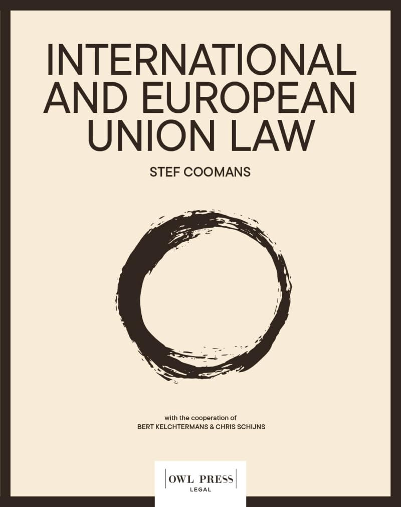 International and European Union Law book