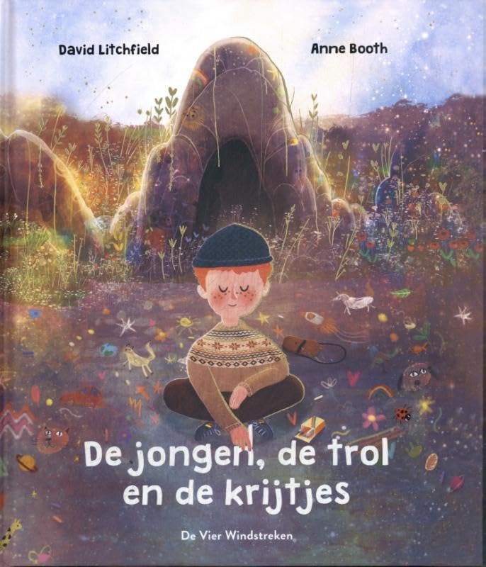De jongen, de trol en de krijtjes book