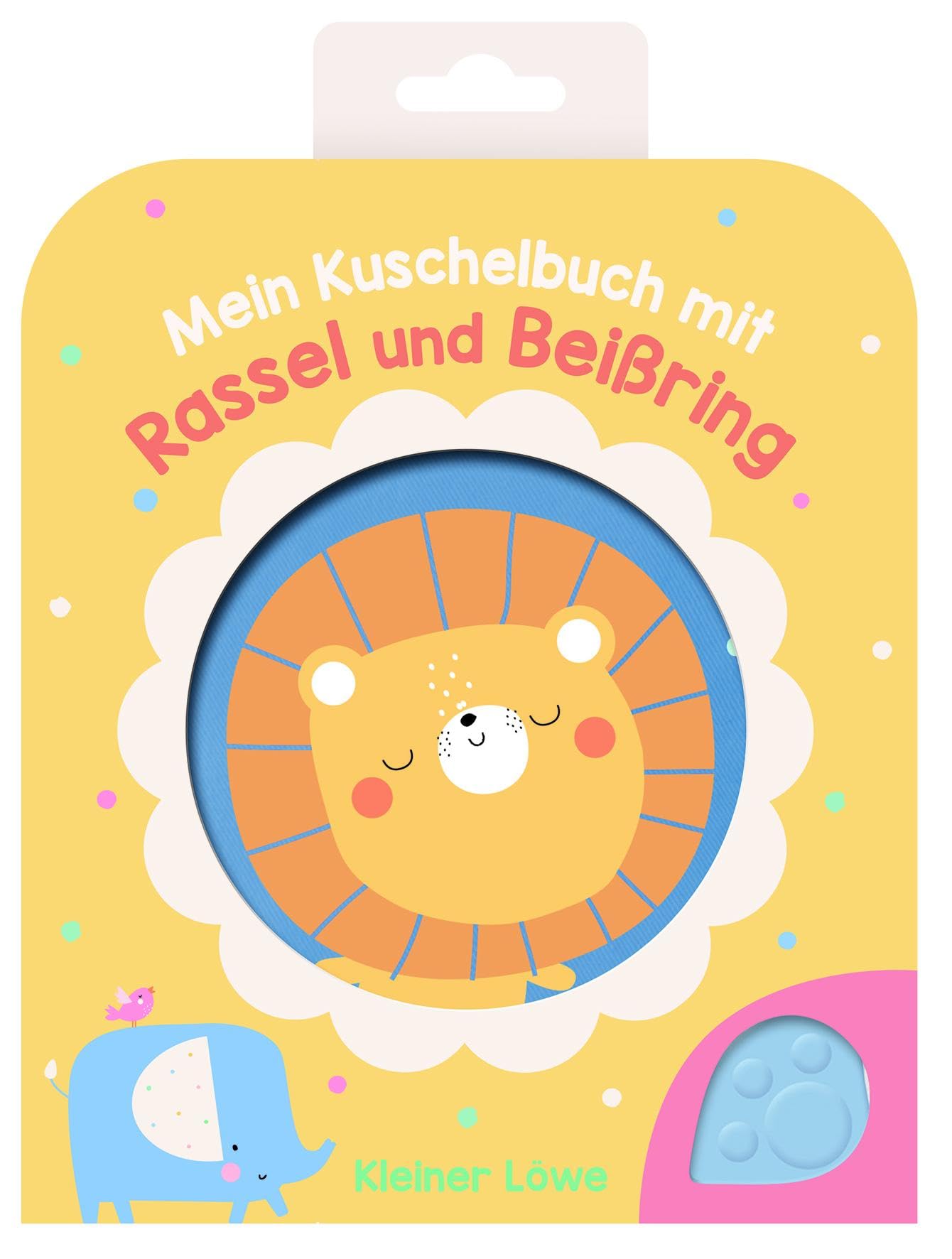 Mein Kuschelbuch mit Rassel und Beißring - Kleiner Löwe Children's books