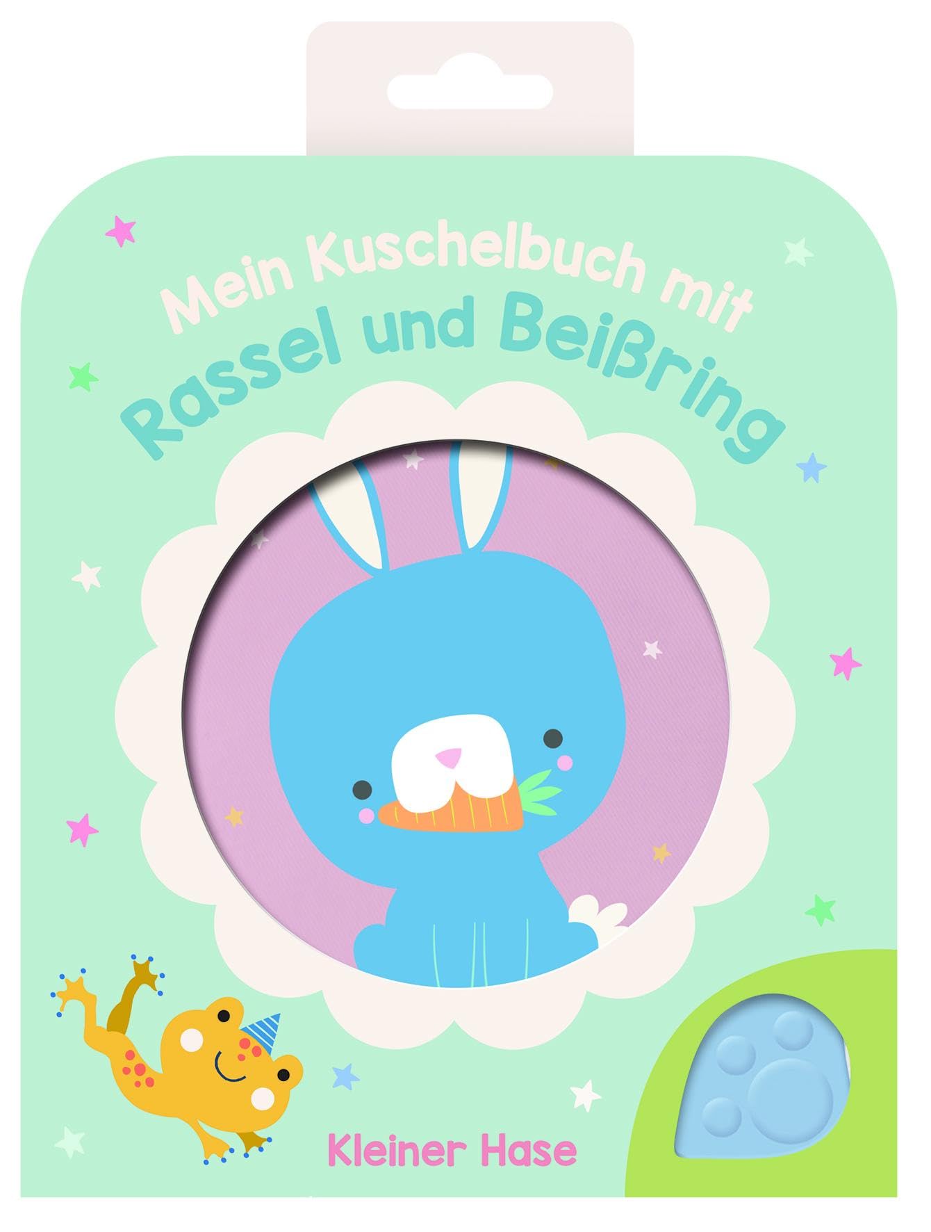 Mein Kuschelbuch mit Rassel und Beißring - Kleiner Hase Children's books