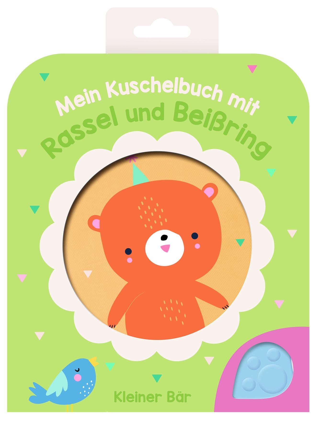 Mein Kuschelbuch mir Rassel und Beißring - Kleiner Bär Children's books