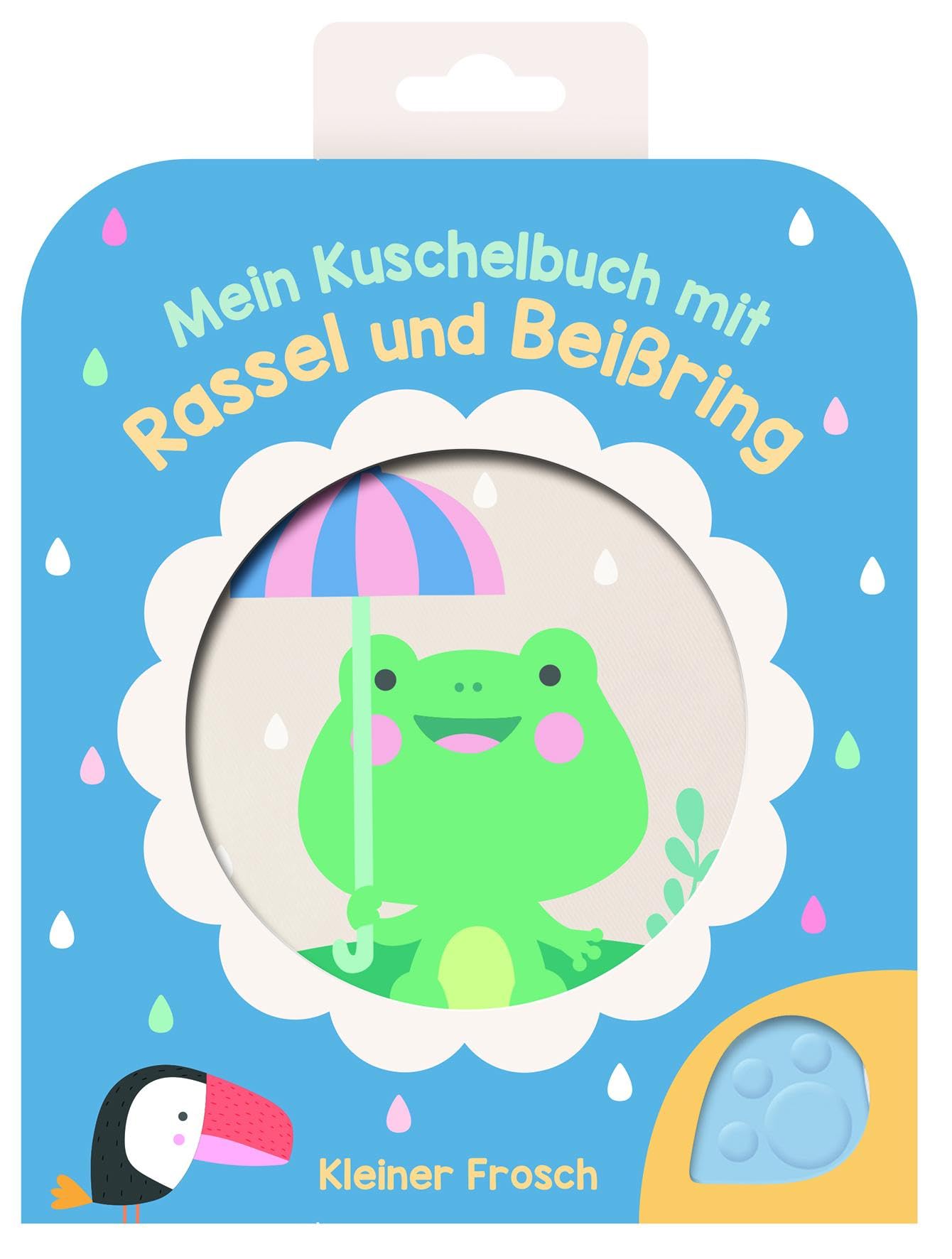 Mein Kuschelbuch mit Rassel und Beißring - Kleiner Frosch Children's books