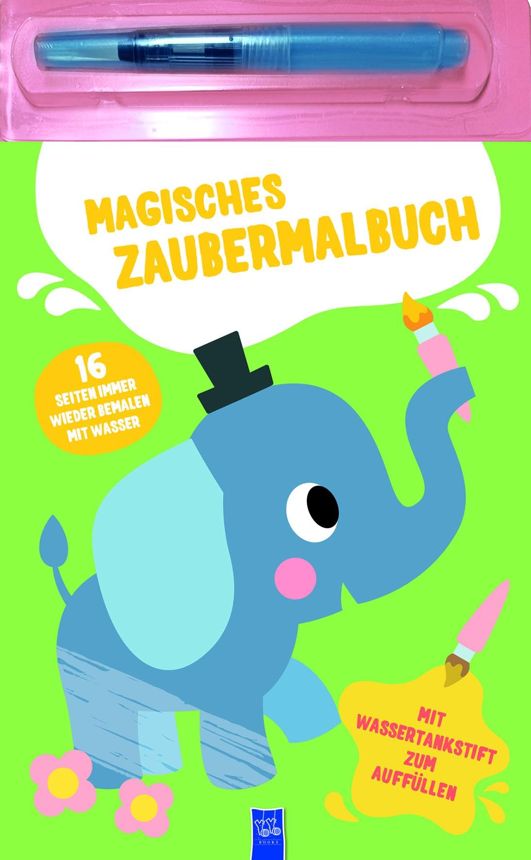 Magisches Zaubermalbuch - Grün (Elefant) Non-fiction