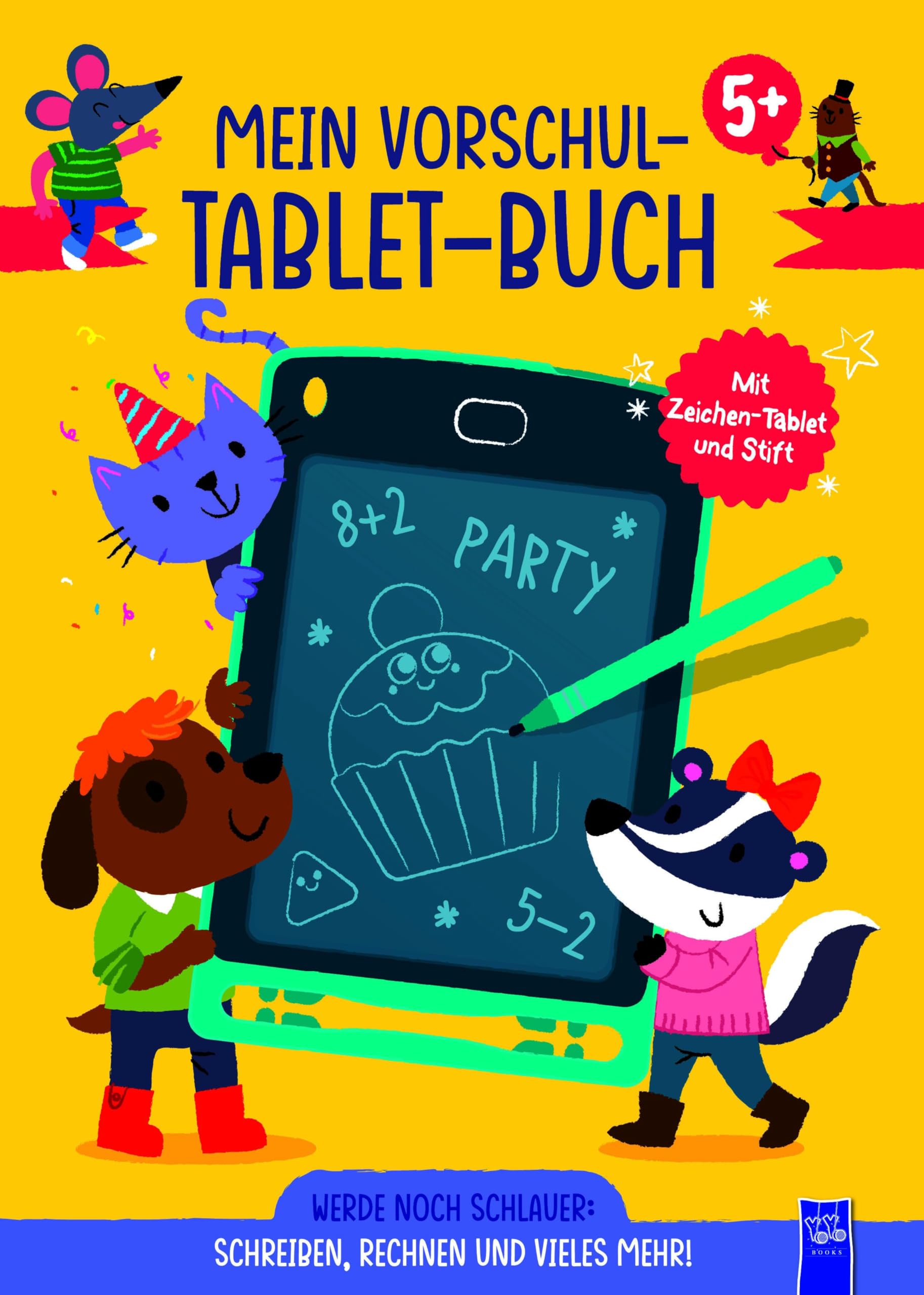 Mein Vorschul-Tablet-Buch 5 + (gelbes Cover) Non-fiction