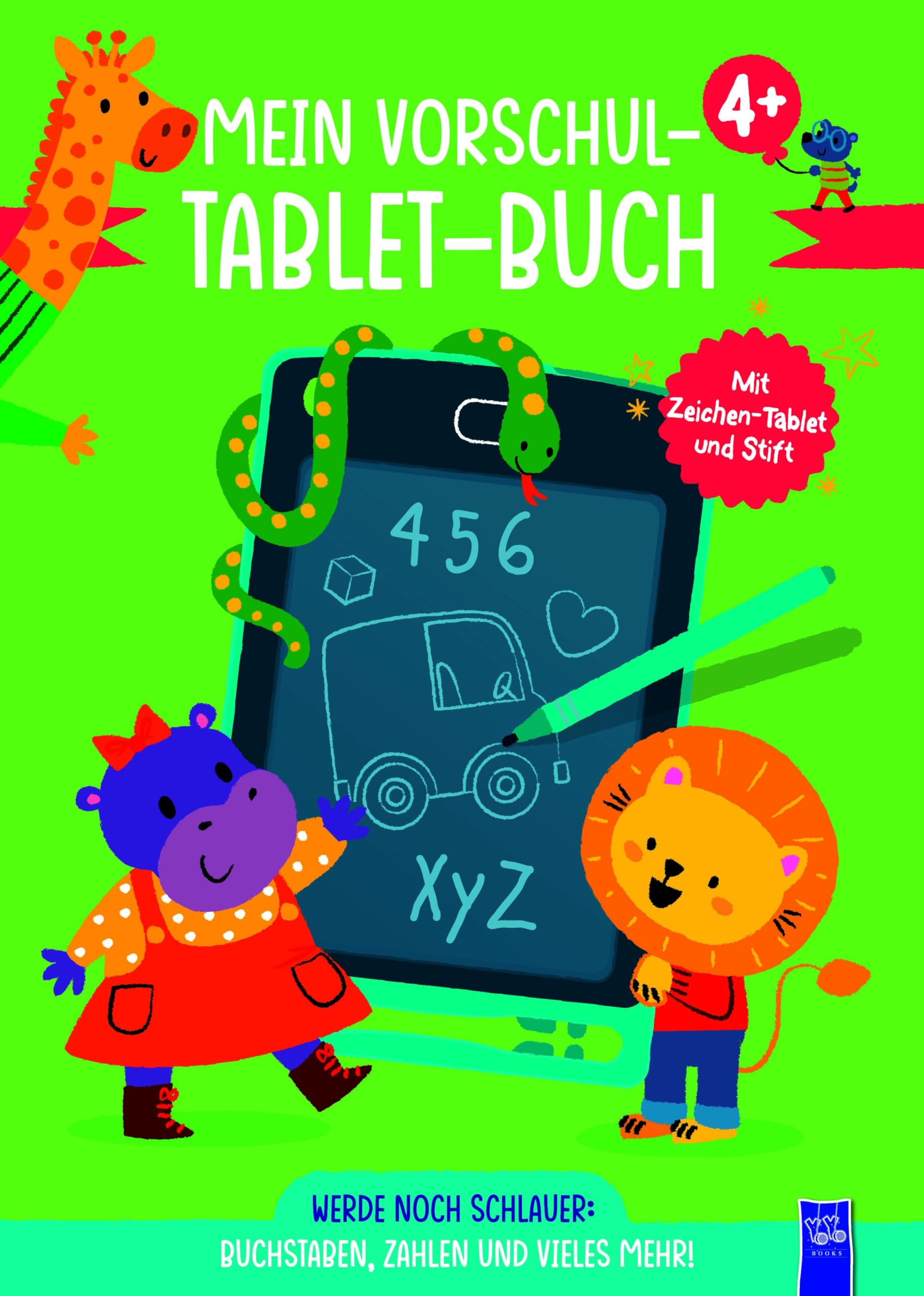 Mein Vorschul-Tablet-Buch 4 + (grünes Cover) book