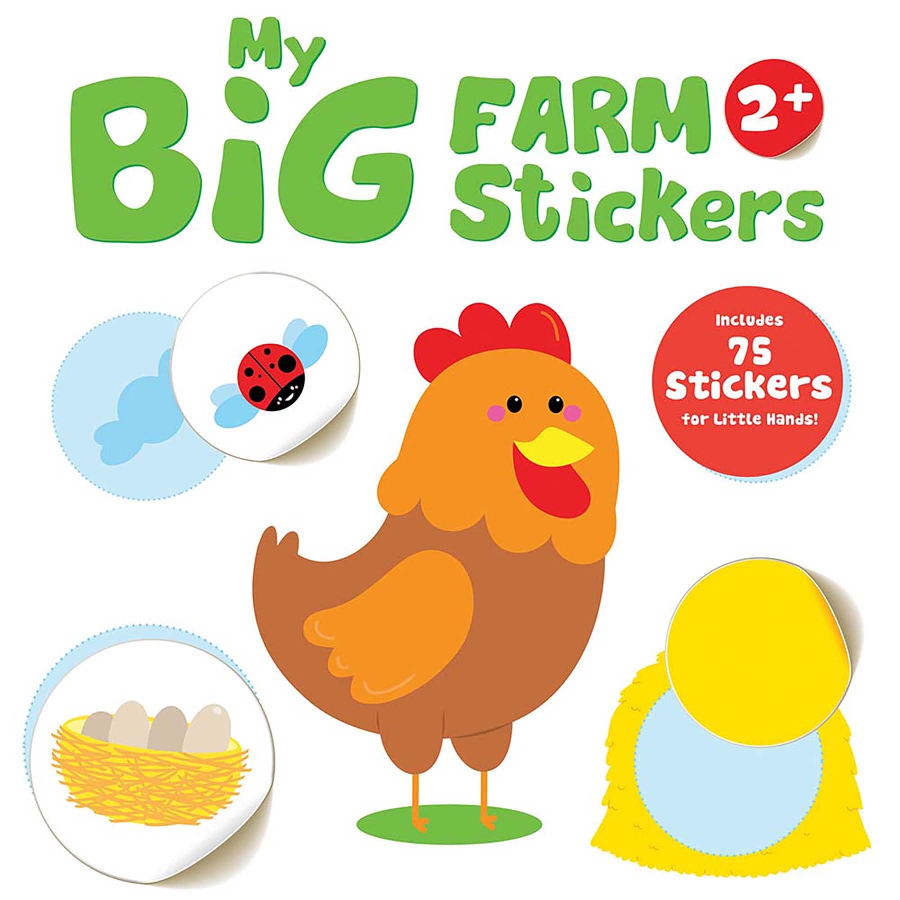 My Big Farm Sticker Book: Chicken (Ages 2+): Includes 75 Stickers for Little Hands! (Yoyo My Big Farm Sticker Book) Novels & Short Stories