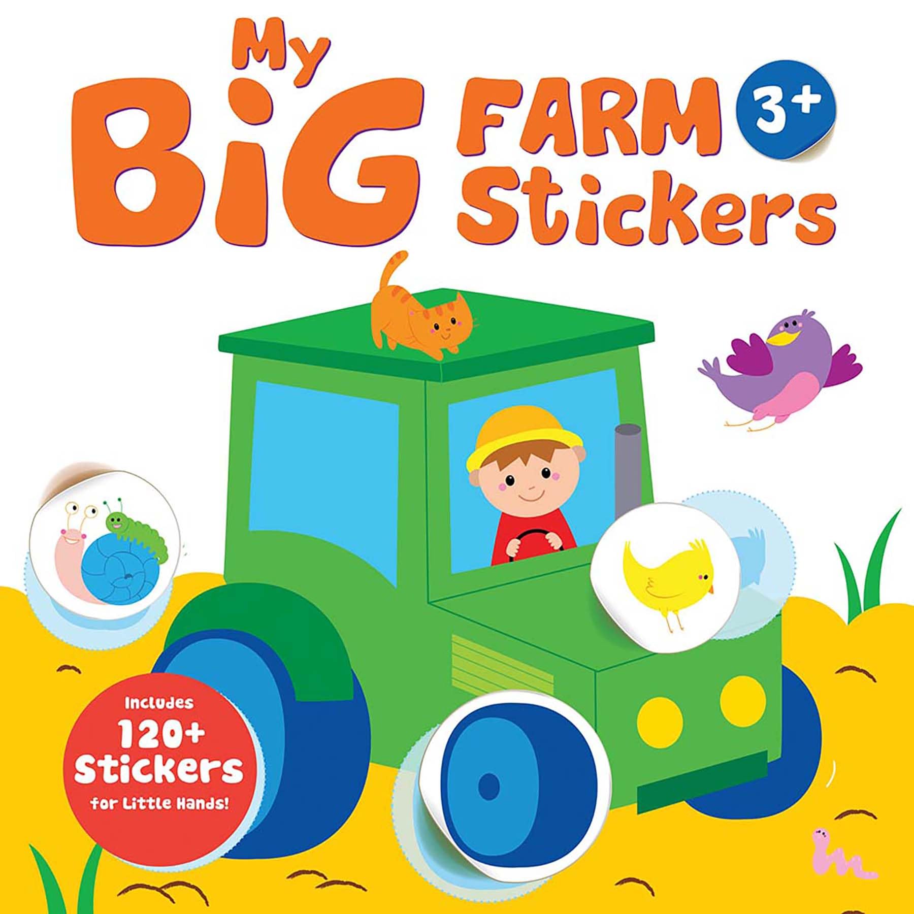 My Big Farm Sticker Book: Tractor (Ages 3+): Includes 120+ Stickers for Little Hands! (Yoyo My Big Farm Sticker Book) Novels & Short Stories