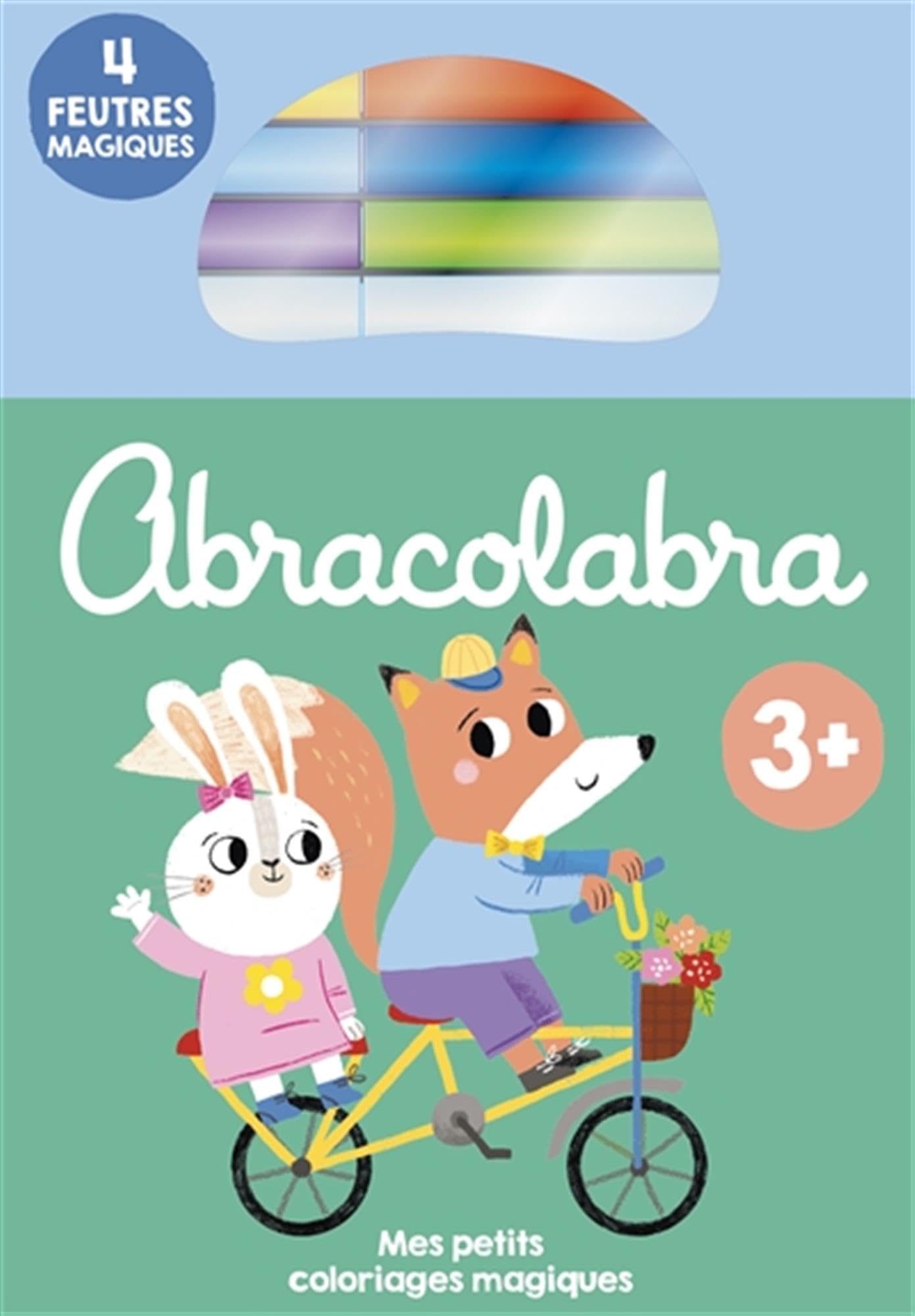 Abracolabra vélo - Mes petits coloriages magiques 3+ book