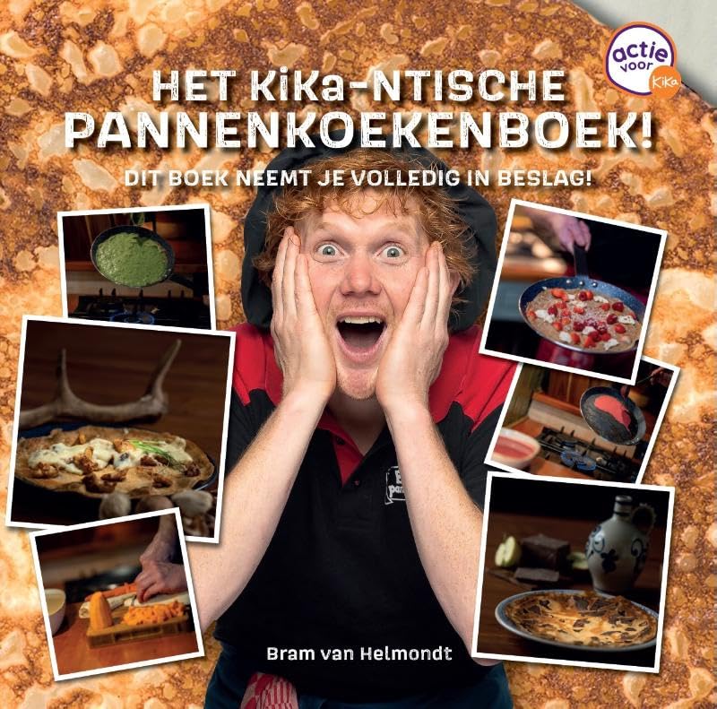 Het Kika-ntische Pannenkoekenboek!: Dit boek neemt je volledig in Beslag book