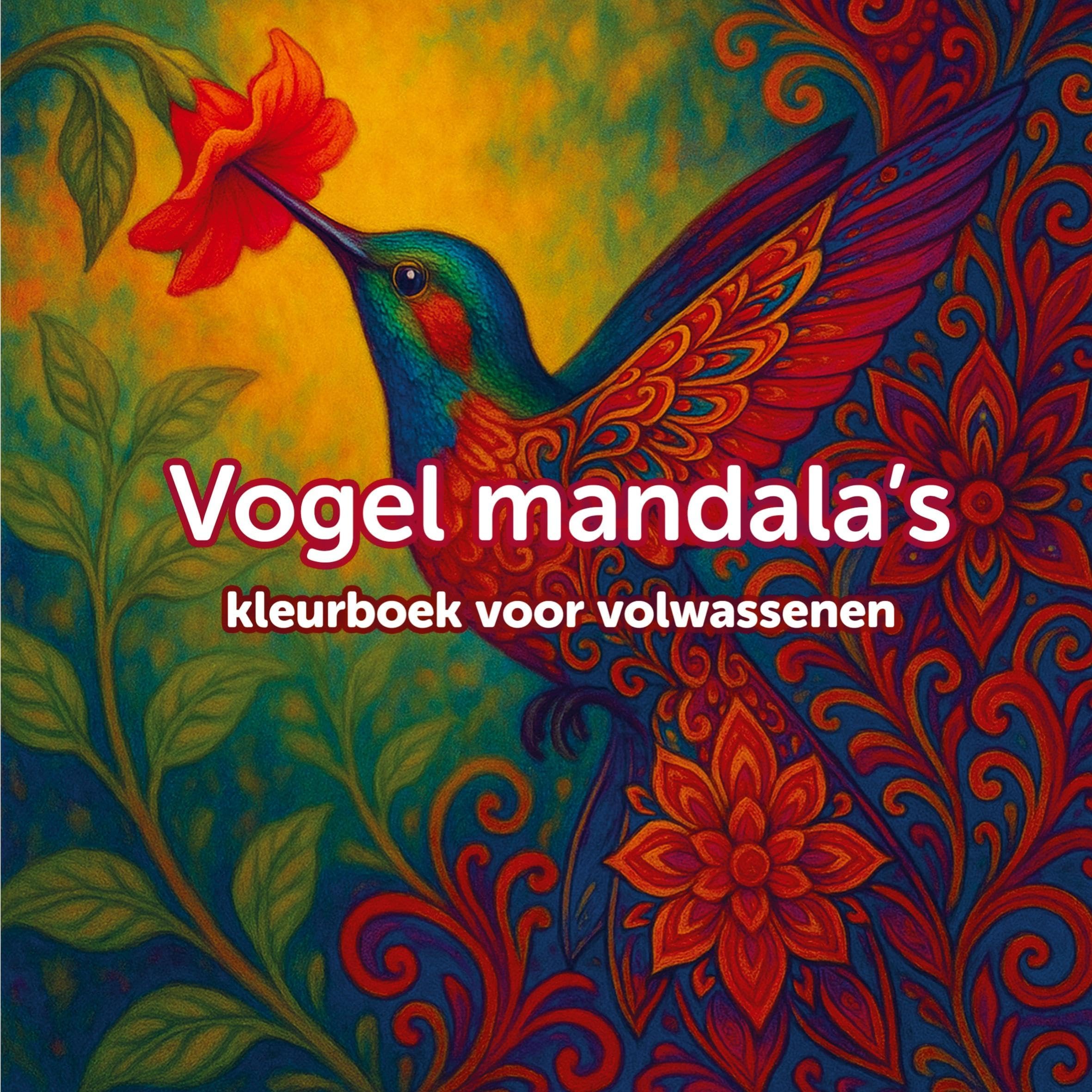 Mandala vogel kleurboek voor volwassenen Hobbies & Crafts