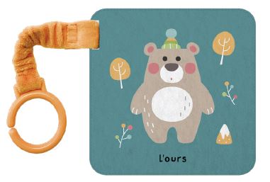 L'ours : livre-poussette en tissu Tiptoi & Games