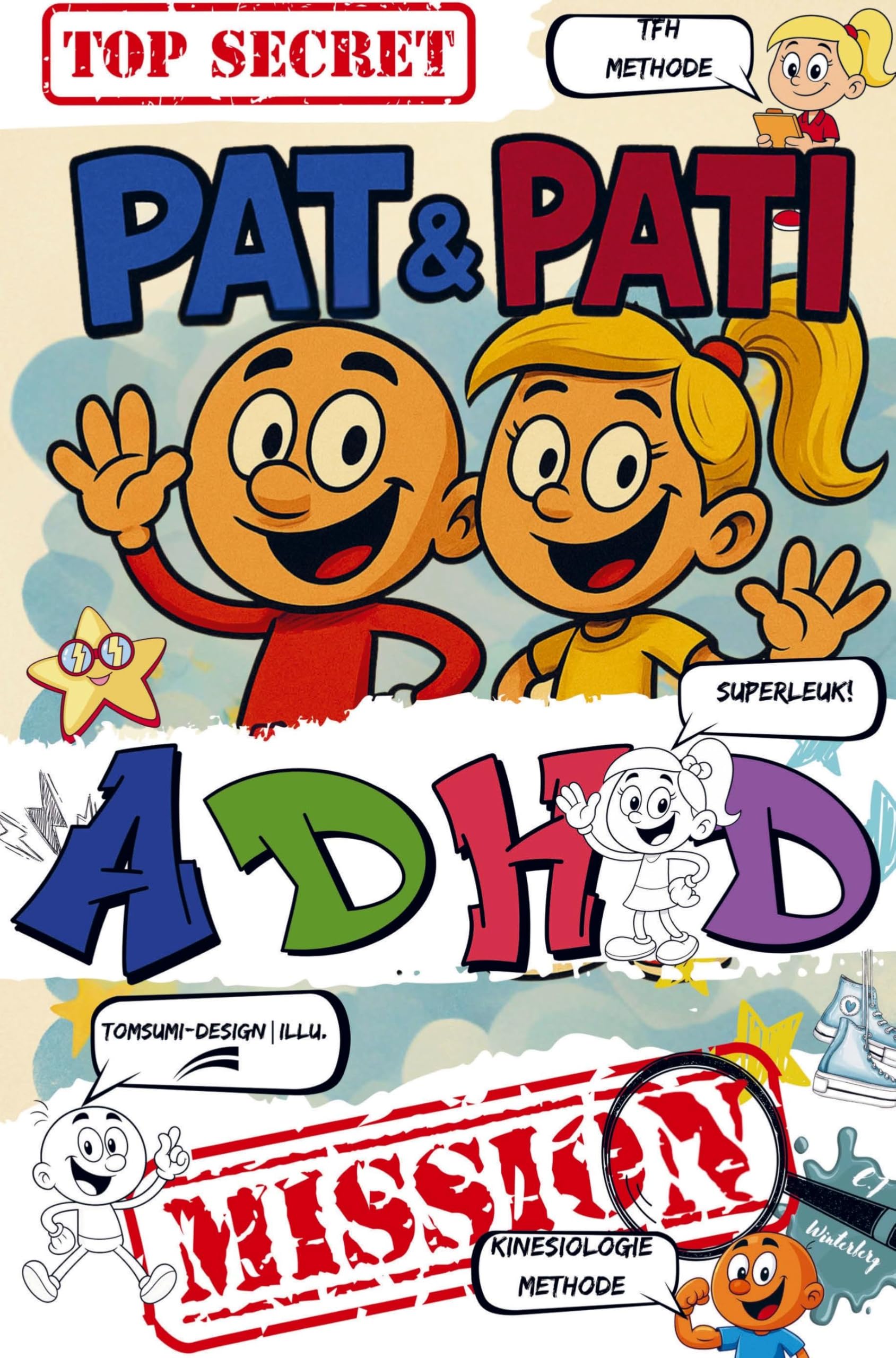 Pat & Pati ADHD MISSION TOP SECRET Manga