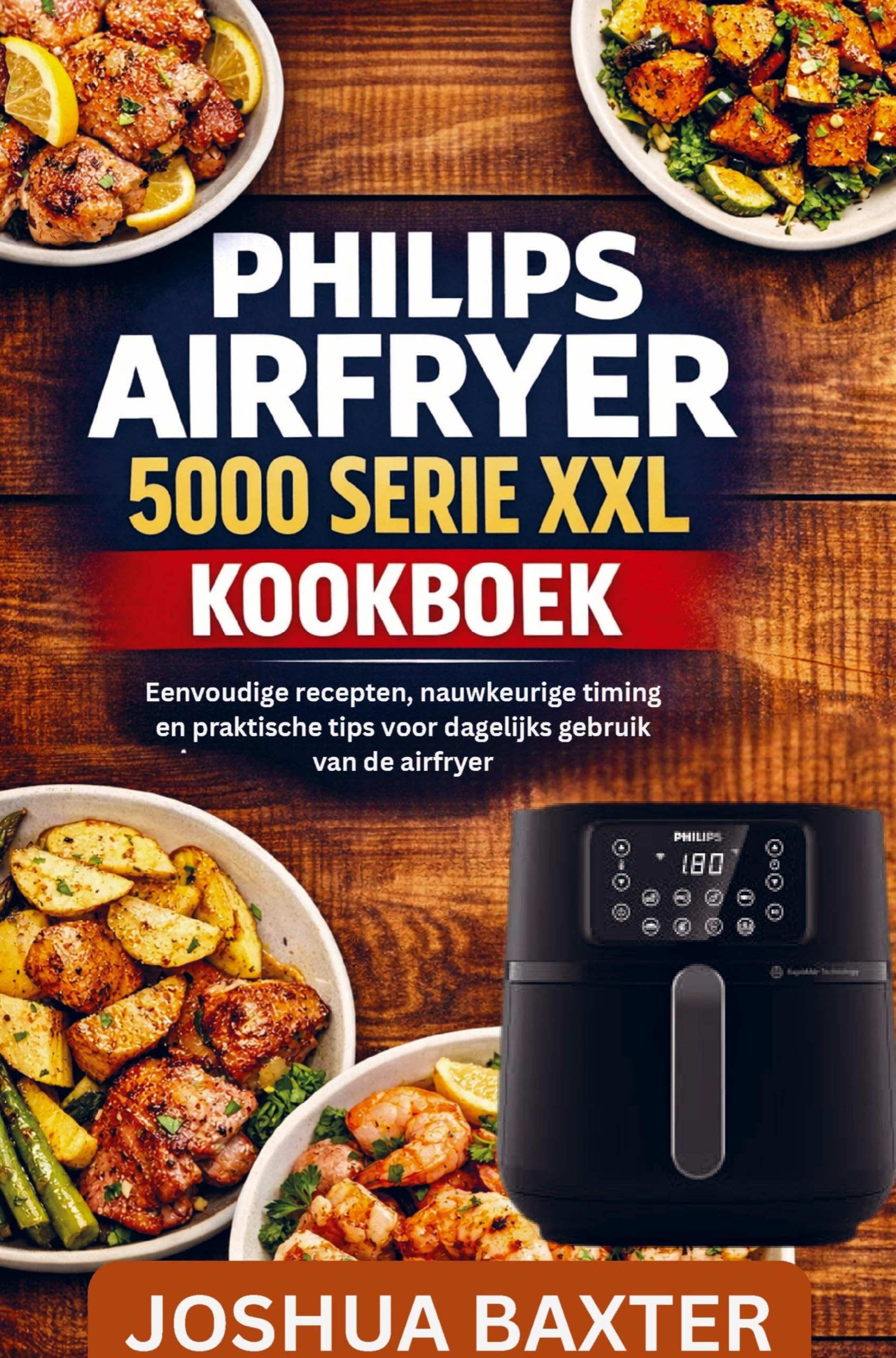 PHILIPS AIRFRYER 5000 SERIE XXL KOOKBOEK Leisure, Home & Garden
