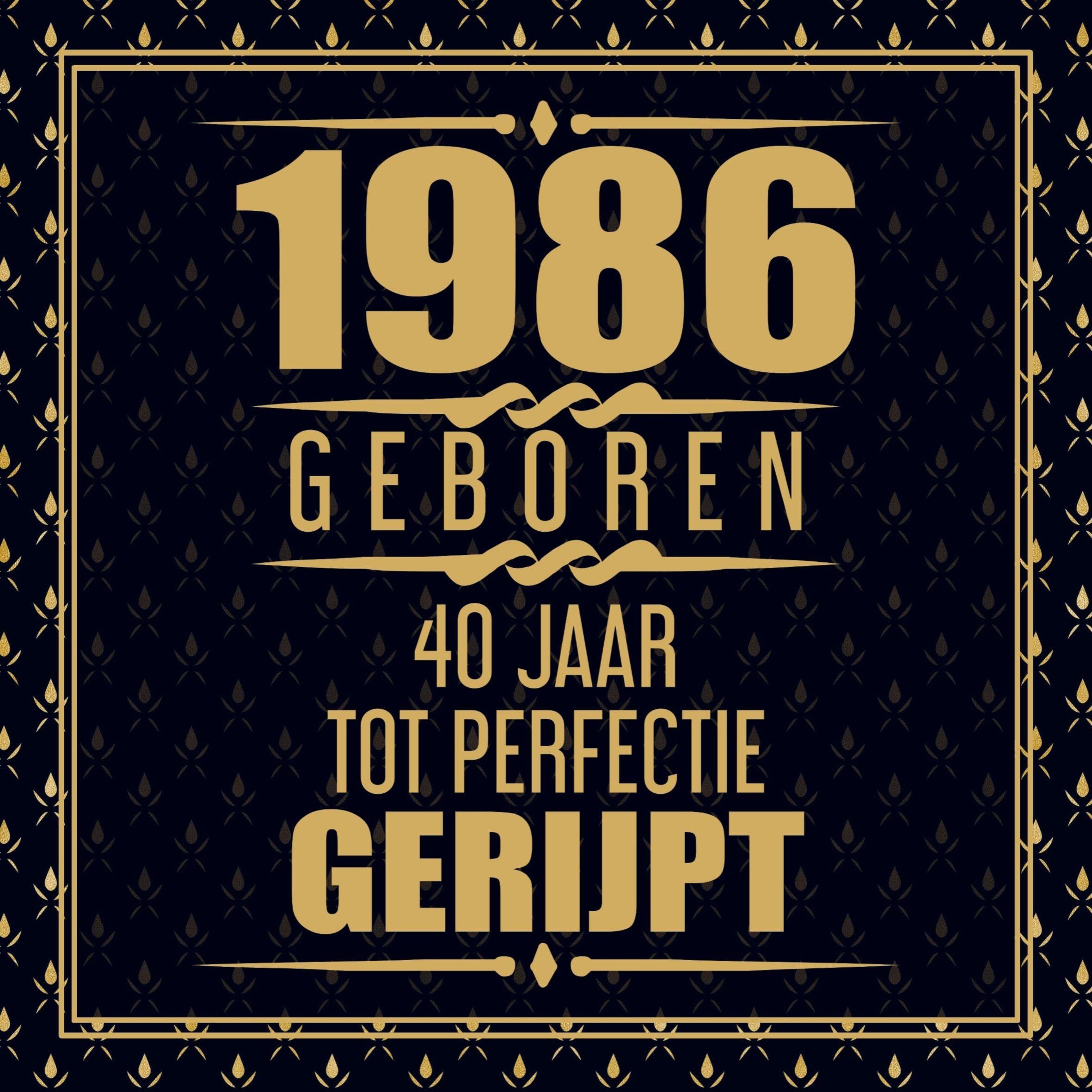 1986 Geboren 40 Jaar Tot Perfectie Gerijpt Film, Art & Culture