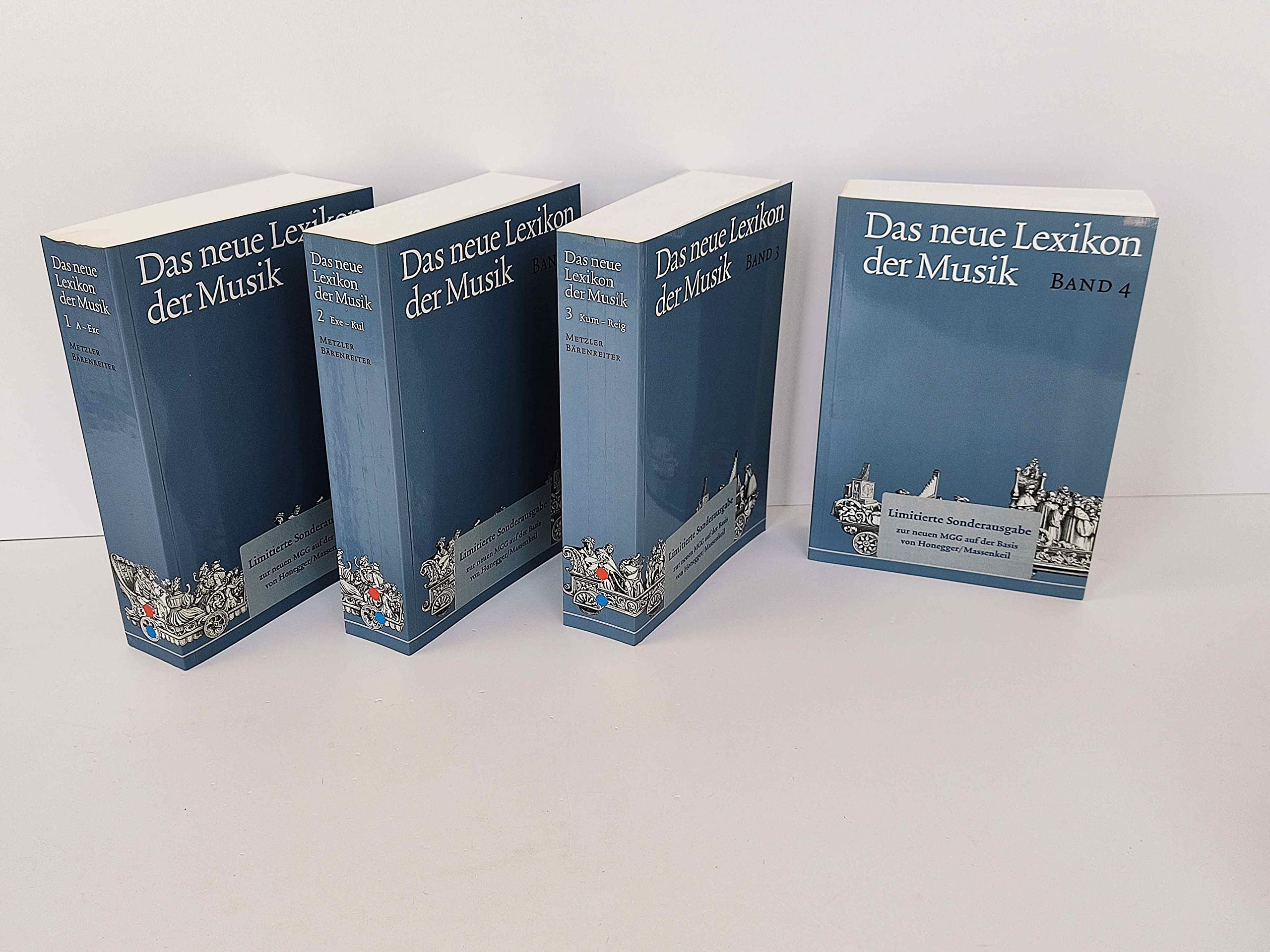 Das neue Lexikon der Musik in vier Bänden Books