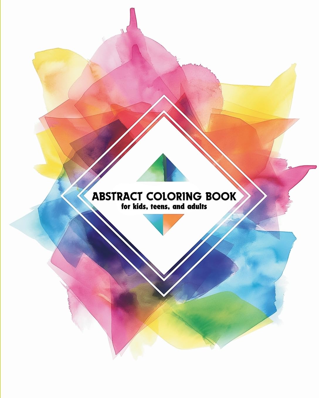 Abstract coloring book Relaxing and simple designs, calmness book for kids, teens and adults Hobbies & Crafts