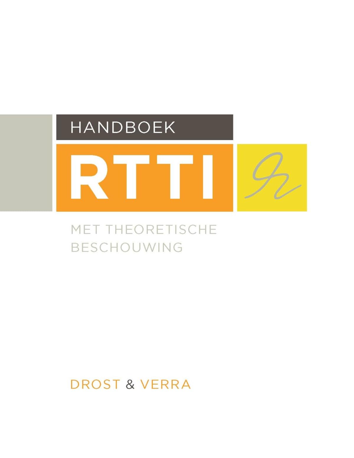 Handboek RTTI: met theoretische beschouwing book