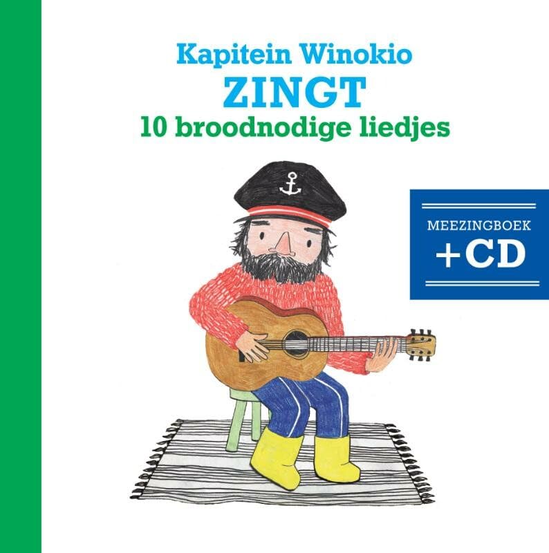 Kapitein Winokio zingt 10 broodnodige liedjes book