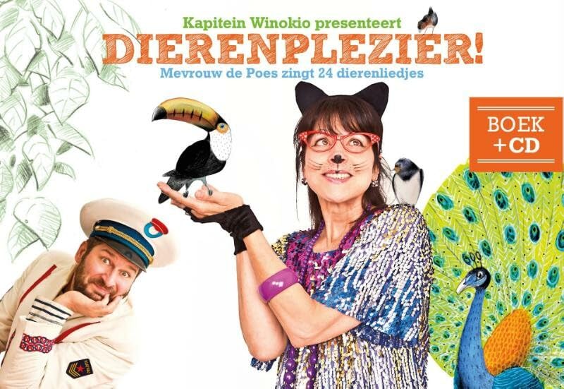Dierenplezier!: mevrouw De Poes zingt 24 dierenliedjes book