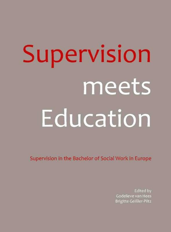 Supervision meets Education: supervision in the Bachelor Social Work in Europe Books