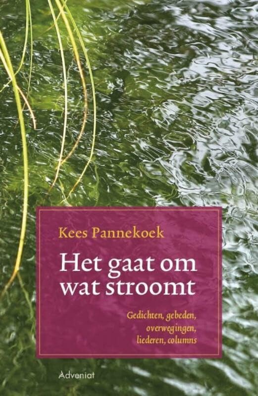 Het gaat om wat stroomt: gedichten gebeden overwegingen liederen columns book