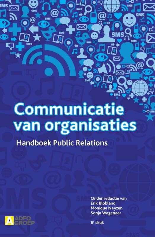 Communicatie van organisaties: handboek public relations book