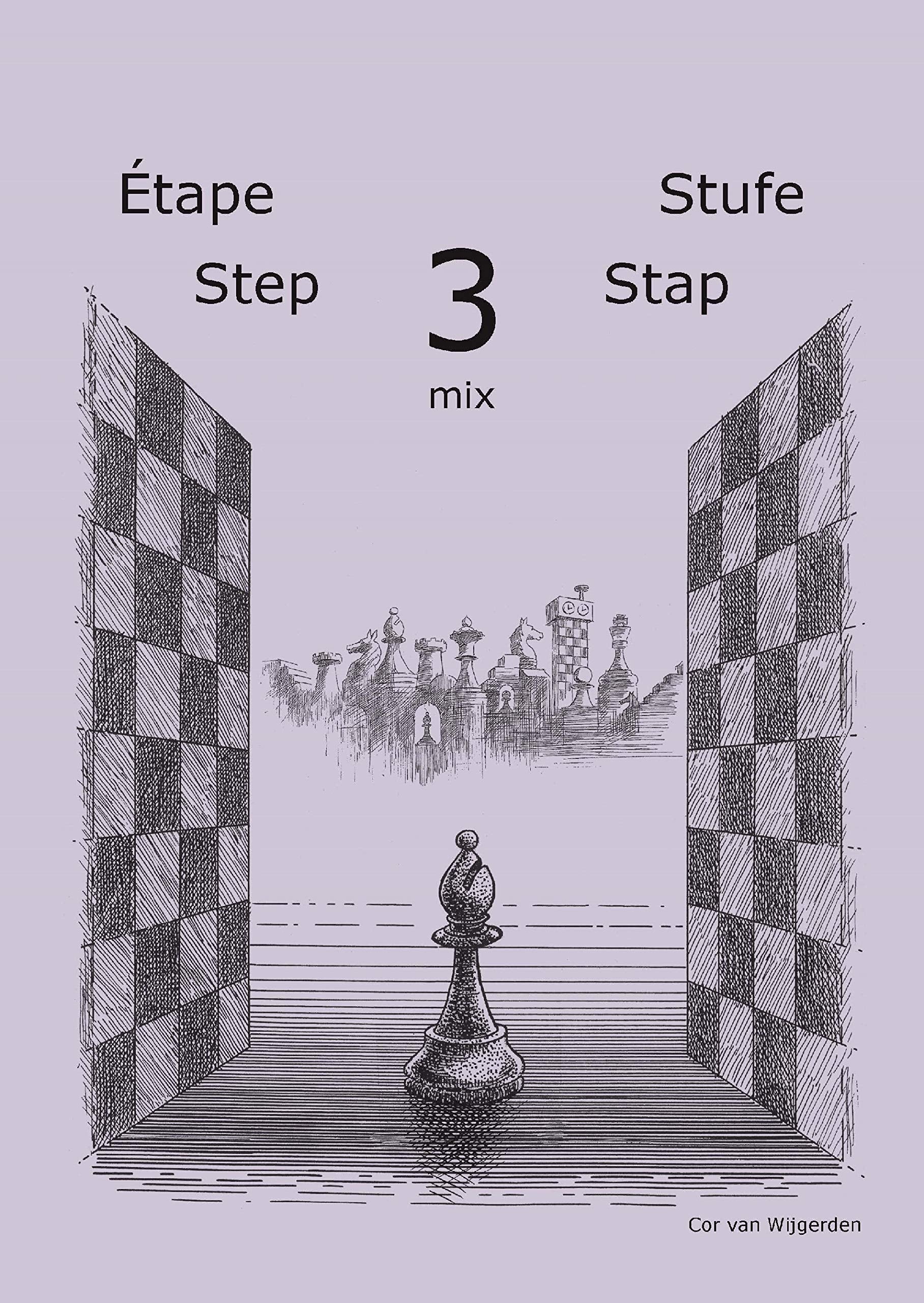 Schach lernen - Stufe 3 mix - Ètape 3 mix - Step 3 mix - Stap 3 mix Books