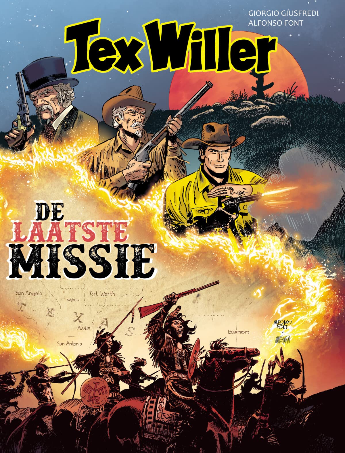 De laatste missie (Tex Willer, 11) Manga