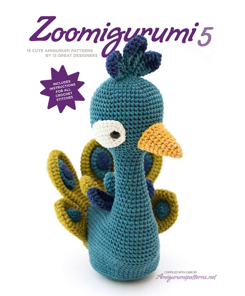 Zoomigurumi 5: 15 Cute Amigurumi Patterns by 12 Great Designers Hobbies & Crafts