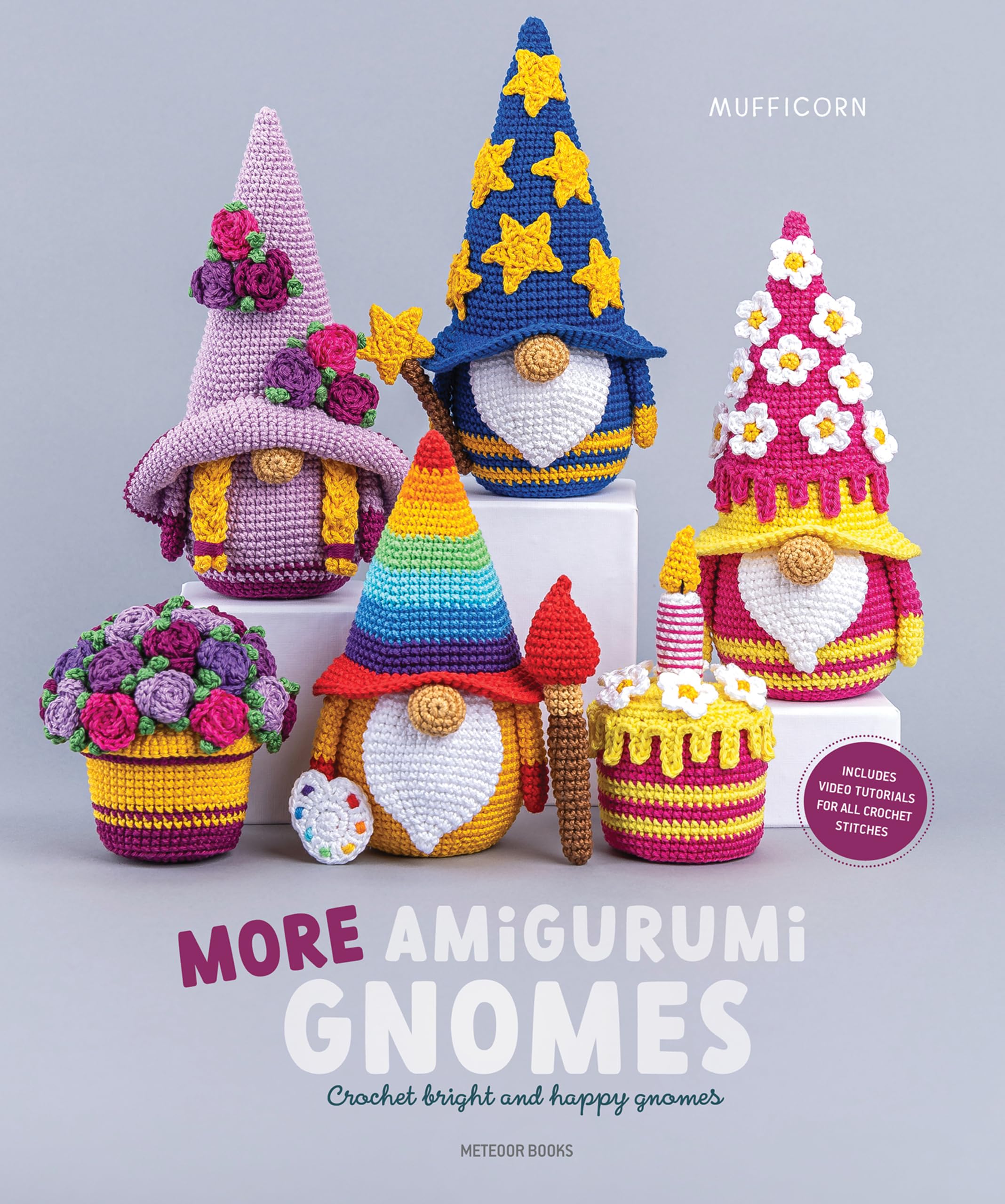 More Amigurumi Gnomes: Crochet Bright and Happy Gnomes Hobbies & Crafts