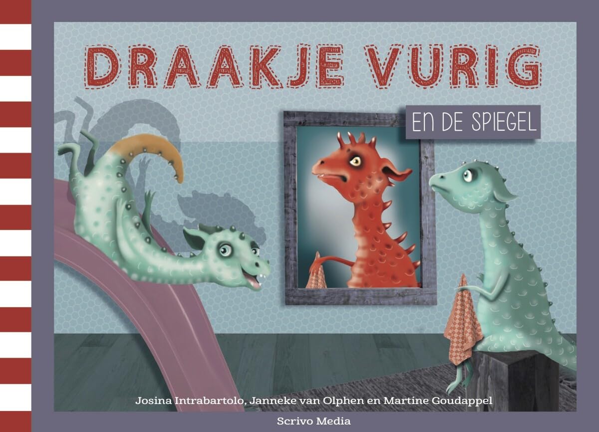 Draakje Vurig en de spiegel book