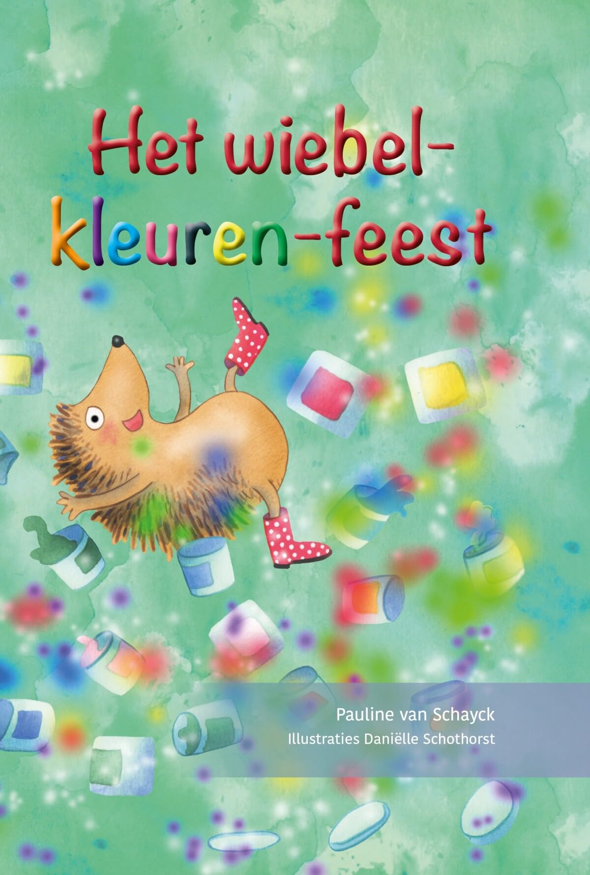 Het wiebel-kleuren-feest book