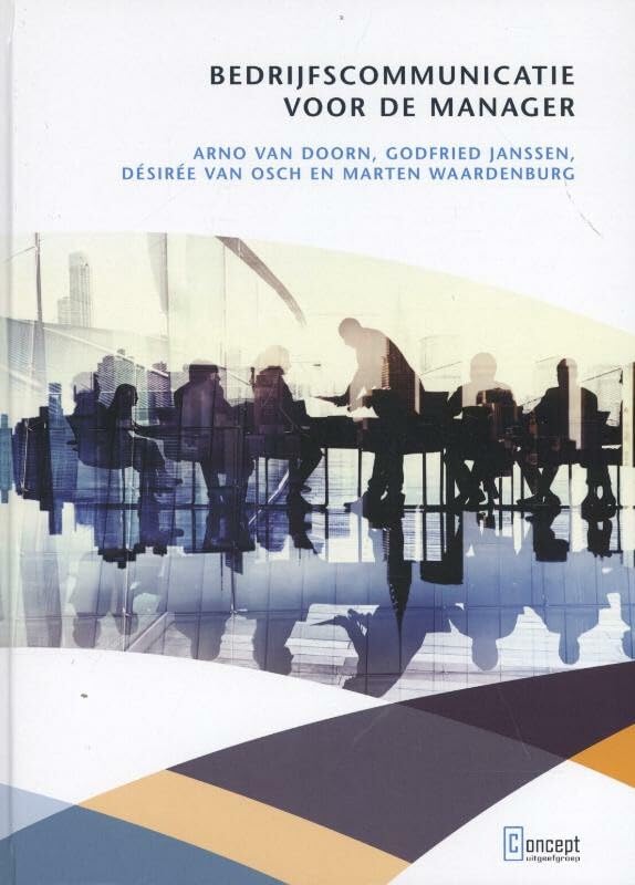 Bedrijfscommunicatie voor de manager book