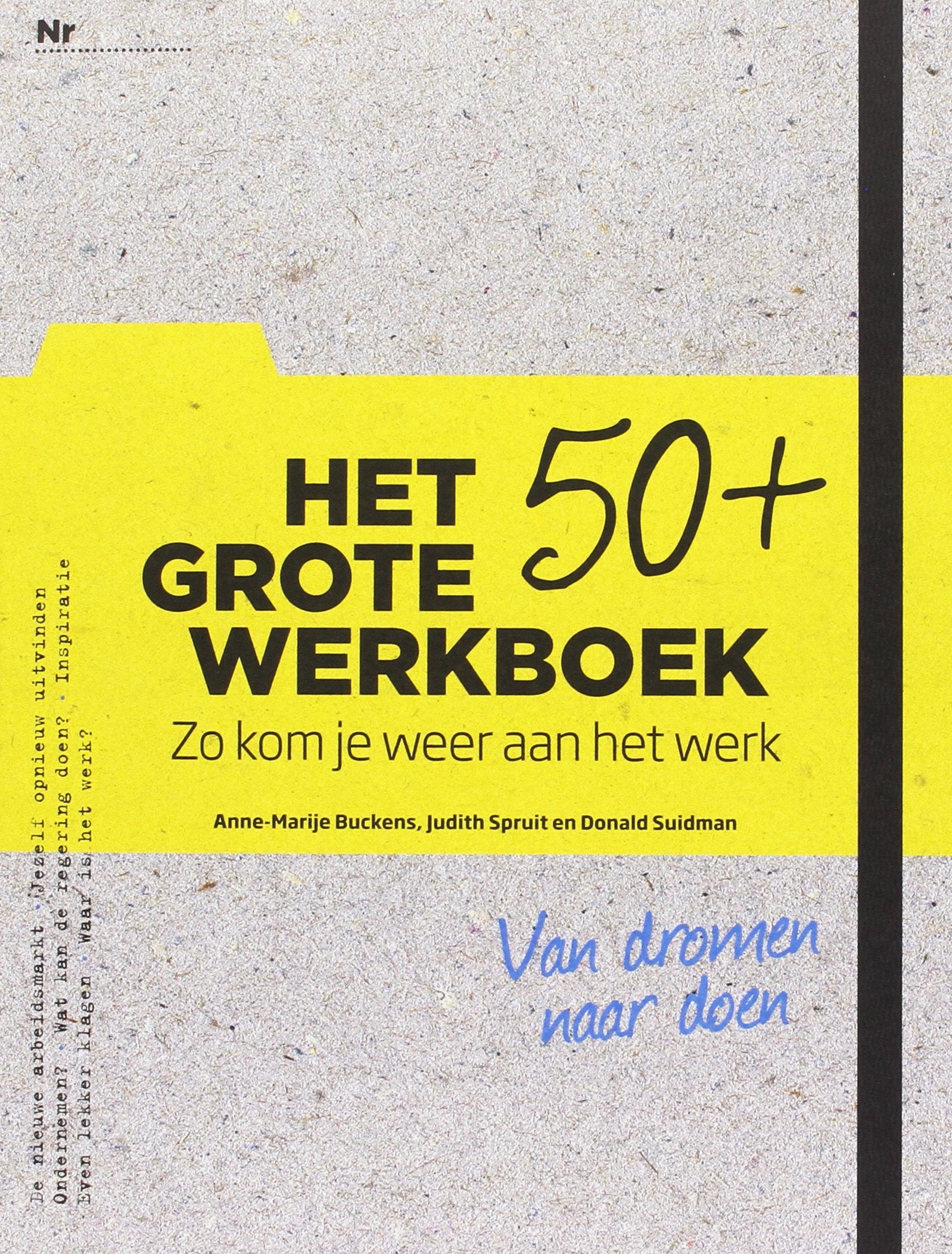 Het grote 50+ werkboek: zo kom je weer aan het werk book