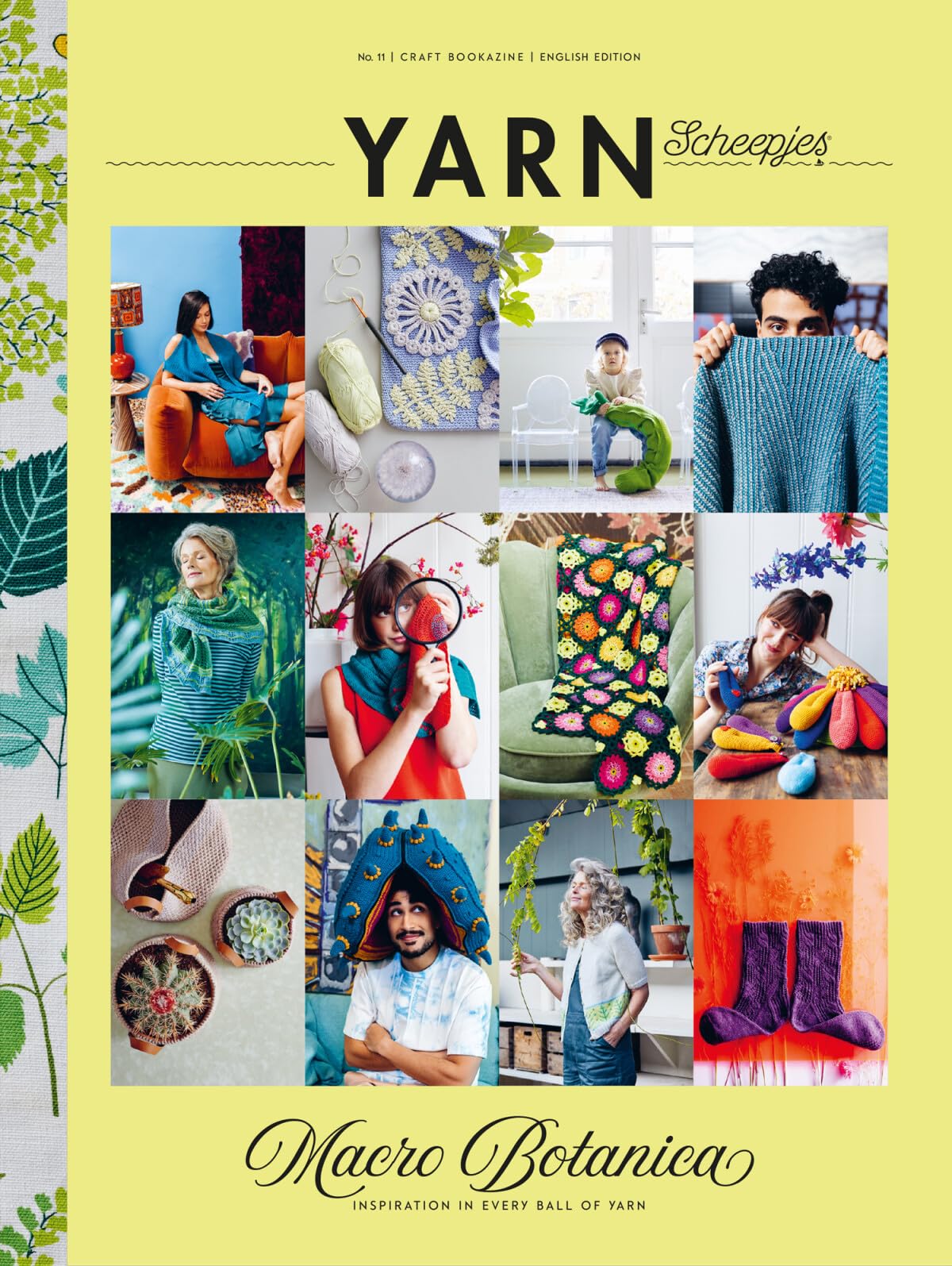 Scheepjes YARN Bookazine 11 Macro Botanica - English (YARN, 11) Leisure, Home & Garden