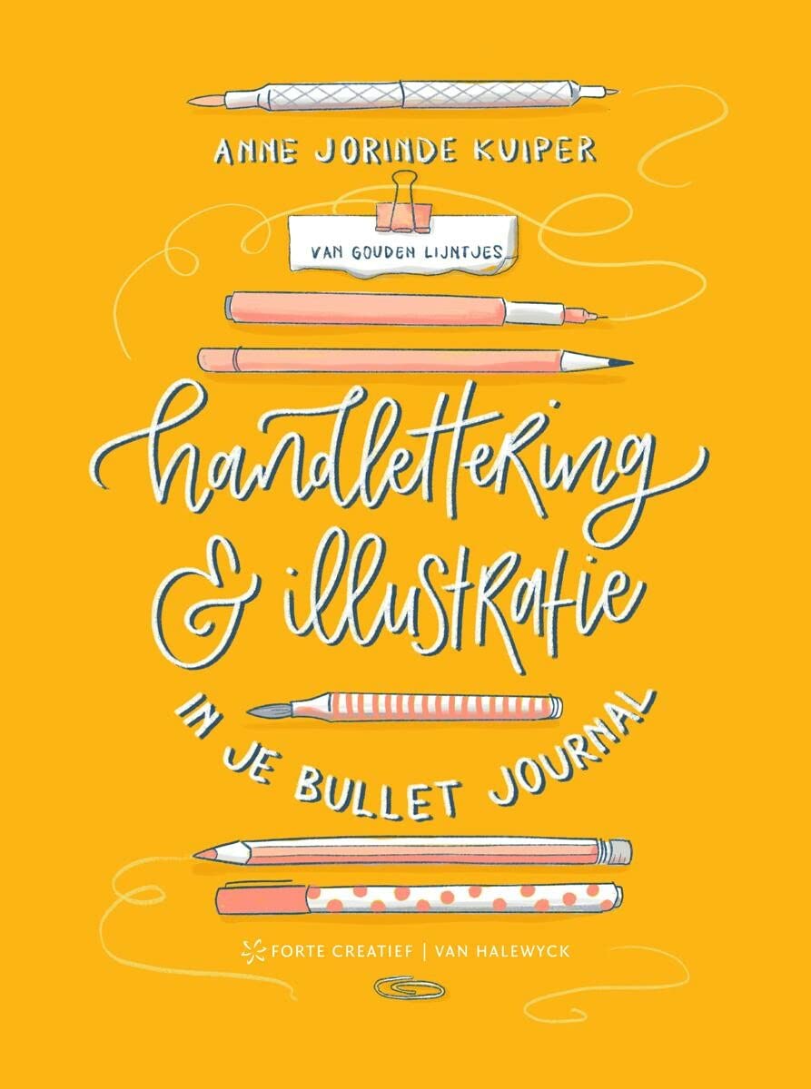 Handlettering & illustratie in je bulletjournal book