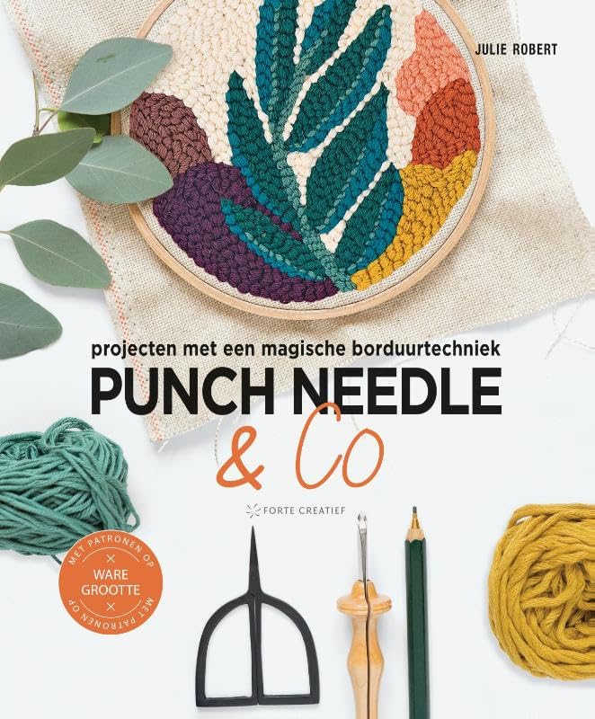 Punch needle & co: projecten met een magische borduurtechniek Hobbies & Crafts