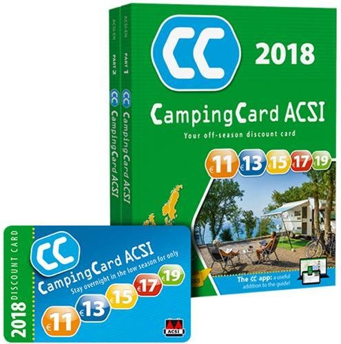 CampingCard 2018 20 countries 2018 - Lot de 2 Livres book